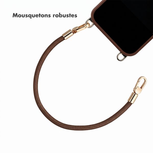 Selencia Bracelet universel avec 2 crochets - Choco Brown