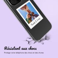 Coque avec votre propre photo et/ou texte Apple iPhone 16 Pro Max - Polaroid