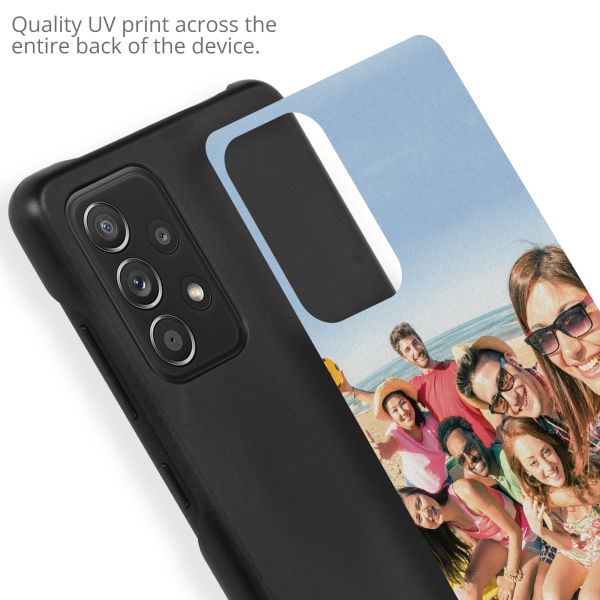Concevez votre propre coque rigide Samsung Galaxy A52(s) (5G/4G) - Noir