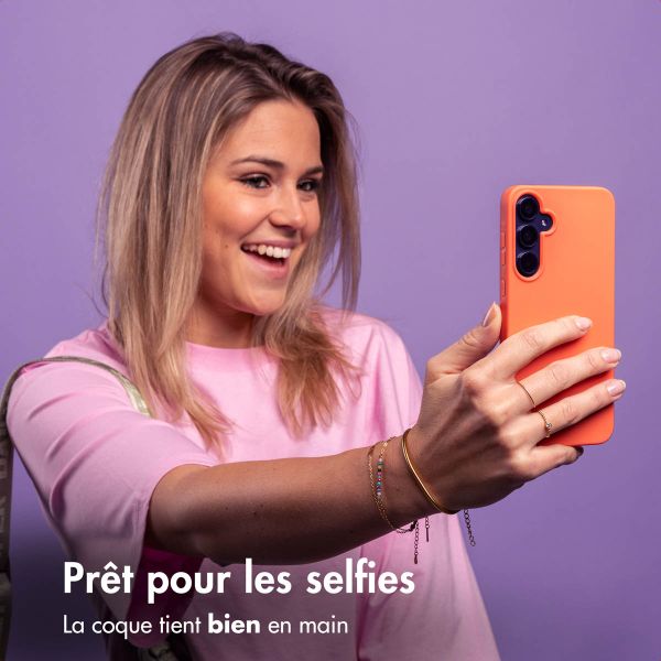 imoshion Coque Couleur Apple iPhone 12 (Pro) - Apricot Crush Orange