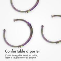 imoshion Bracelet magnétique milanais Apple Watch | 38/40/41/42 mm - Taille S - Colorful