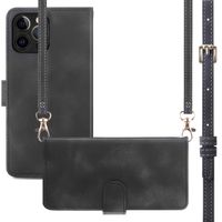 imoshion Etui de télephone portefeuille avec cordon Apple iPhone 12 (Pro) - Noir