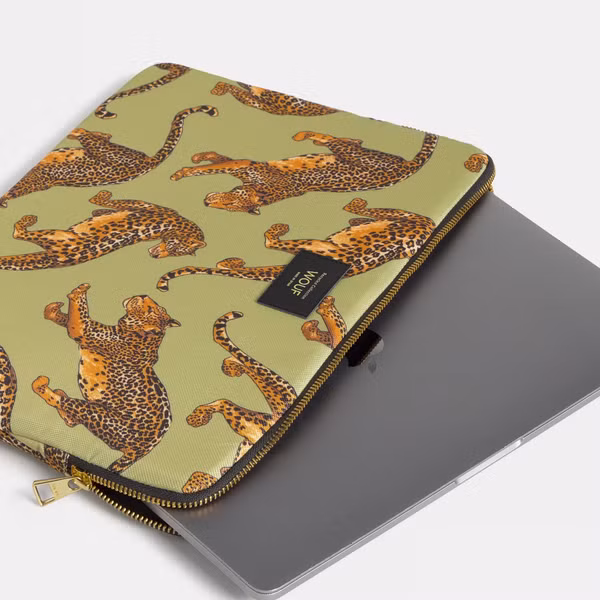 Wouf Housse laptop Daily 15-16 pouces - Avo Leopard