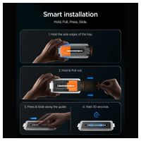 Spigen Protection d'écran en verre trempé GLAStR Fit 2 Paquets + Applicator Apple iPhone 18 Pro Max / 17 Pro Max / 16 Pro Max