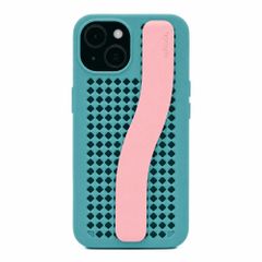 Callbuddy Coque avec strap Apple iPhone 17e / 16e / 15 / 14 / 13 - Miami Vice