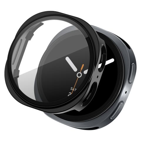 imoshion Coque rigide à couverture complète Samsung Galaxy Watch 9 / Watch 8 (44 mm) - Noir