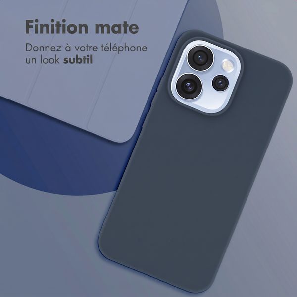imoshion Coque Couleur Oppo Reno15 Pro (5G) - Bleu foncé