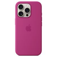 Apple Coque en silicone MagSafe Apple iPhone 16 Pro - Fuchsia