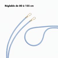 Selencia Cordon universel pour téléphone avec 2 crochets - réglable - Powder Blue
