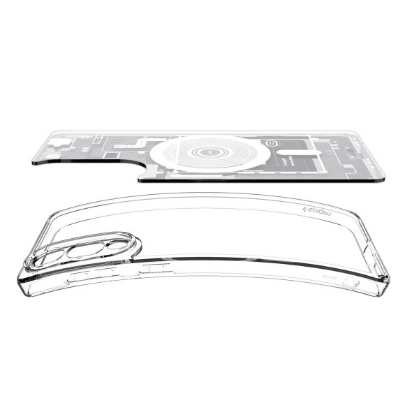 Spigen Coque Ultra Hybrid Zero One MagFit Samsung Galaxy S25 Edge - Blanc