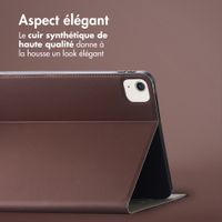 Accezz Coque tablette Classic Apple iPad Air 13 pouces (2026) M4 / (2025) M3 / (2024) M2 - Marron
