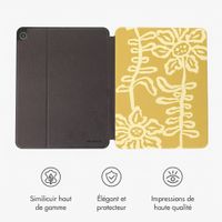 Selencia Coque tablette Vivid Samsung Galaxy Tab A11 Plus / A9 Plus - Chalky Bloom
