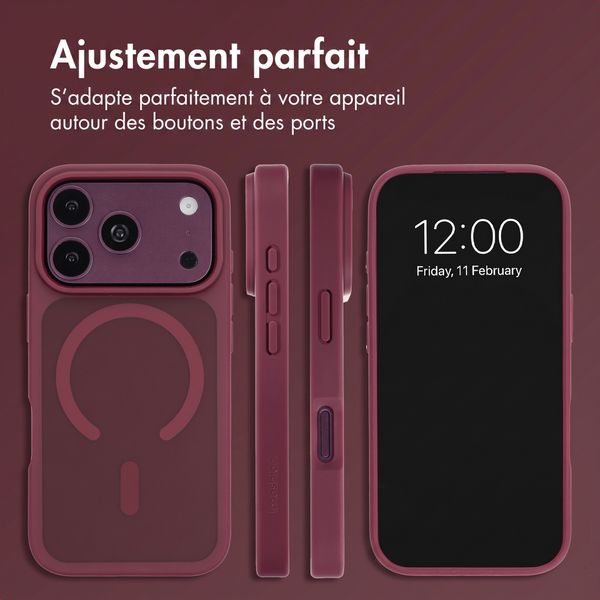 imoshion Coque Color Guard avec MagSafe Apple iPhone 18 Pro / 17 Pro - Violet