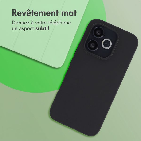 imoshion Coque Couleur Honor 600 Lite - Noir
