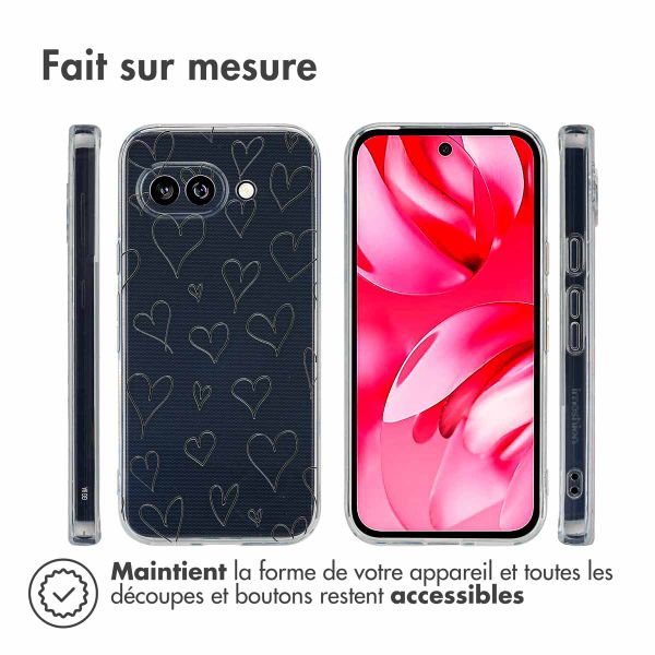 imoshion Coque Design Google Pixel 9A - Hearts
