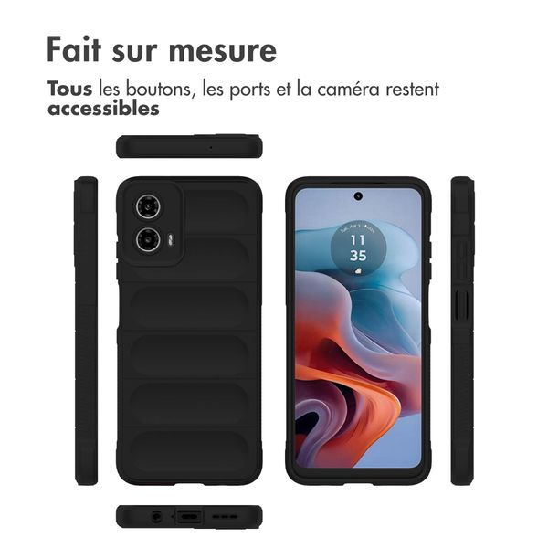 imoshion EasyGrip Backcover Motorola Moto G34 - Noir