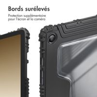 Accezz Coque tablette Rugged Trifold Samsung Galaxy Tab A9 Plus - Noir