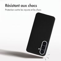 Accezz Coque arrière Mesh avec MagSafe Samsung Galaxy S25 / S24 - Noir