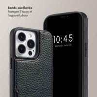 Selencia Coque de télephone Nova avec cordon et porte-cartes Apple iPhone 13 Pro - Noir