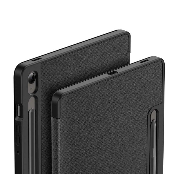Dux Ducis Coque tablette Domo Samsung Galaxy Tab S10 FE / S9 FE - Noir