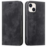 imoshion Étui de téléphone portefeuille Slim Apple iPhone 15 - Noir