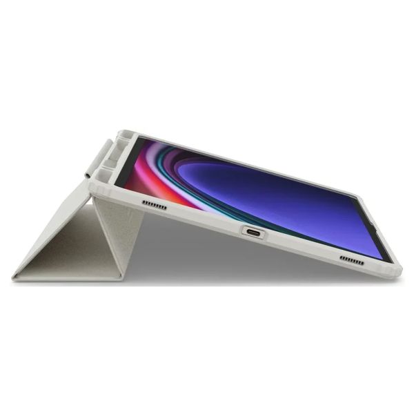 Spigen Coque tablette Hybrid Pro Samsung Galaxy Tab S10 Plus / Tab S9 Plus - Gris