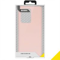 Accezz Coque Liquid Silicone Samsung Galaxy S20 Ultra - Rose