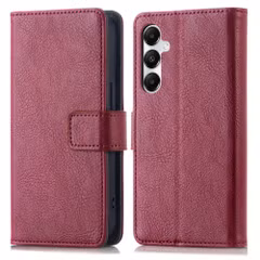 imoshion Étui de télephone portefeuille de luxe Samsung Galaxy A55 - Bordeaux