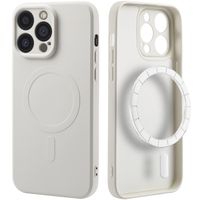 imoshion Coque Couleur avec MagSafe Apple iPhone 14 Pro Max - Beige