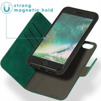 imoshion Etui de télephone luxe 2-en-1 amovible Apple iPhone SE (2020/2022) / 8 / 7 - Vert foncé