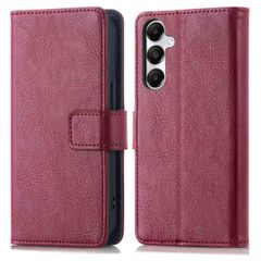 imoshion Étui de télephone portefeuille de luxe Samsung Galaxy S25 / S24 - Bordeaux