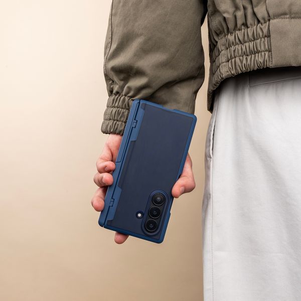 imoshion Color Guard avec support Samsung Galaxy Z Fold 8 Ultra - Bleu foncé