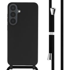 imoshion Coque en silicone avec cordon Samsung Galaxy S26 FE - Noir