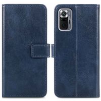 imoshion Étui de télephone portefeuille de luxe Xiaomi Redmi Note 10 Pro - Bleu foncé