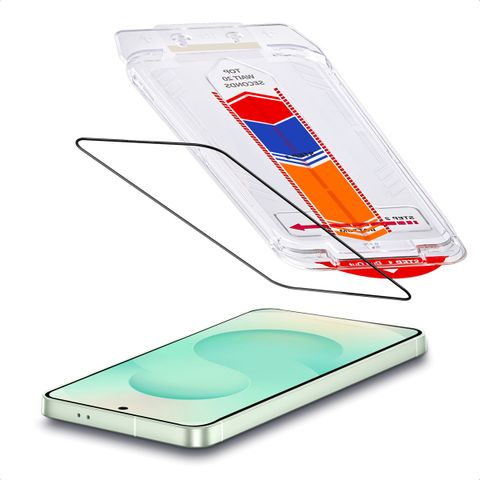 Accezz Protecteur d'écran en verre trempé + Applicateur Samsung Galaxy S24 Plus / S25 Plus