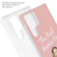 Concevez votre propre coque transparente Samsung Galaxy S22 Ultra - Transparent