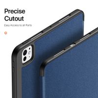 Dux Ducis Coque tablette Domo Apple iPad Pro 11 (2025) M5 / (2024) M4 - Bleu foncé