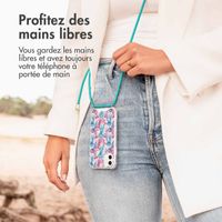 imoshion Coque Design avec cordon Apple iPhone 13 Pro - Jellyfish Watercolor