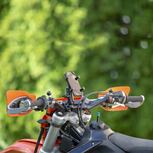 RAM Mounts Support de téléphone X-Grip® U-Bolt pour vélo / scooter / moto - Universel - Petit - Noir