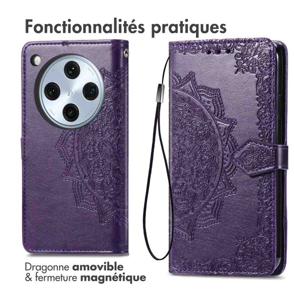 imoshion Etui de télephone Mandala Oppo Find X8 Pro - Violet