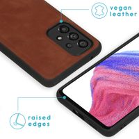 imoshion Etui de télephone luxe 2-en-1 amovible Samsung Galaxy A53 - Marron
