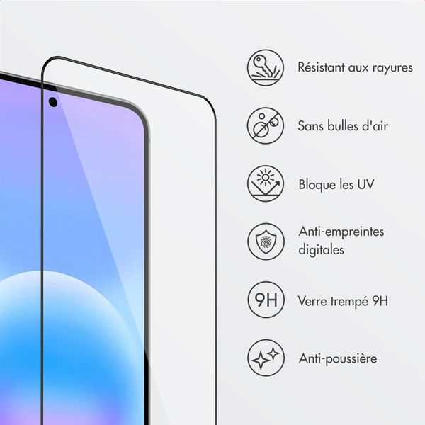 Accezz Protection d'écran en verre trempé avec applicateur - 2-pack Samsung Galaxy A57 (5G)