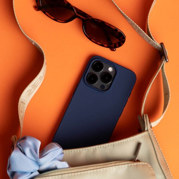 imoshion Coque Couleur Apple iPhone 16 Pro - Bleu foncé