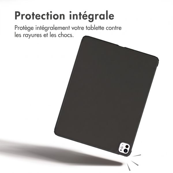imoshion Coque tablette Trifold Apple iPad Pro 12.9 (2018/2020/2021/2022) - Noir