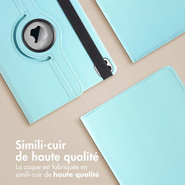 imoshion Coque tablette rotatif à 360° Apple iPad Pro 12.9 (2020/2021/2022) - Bleu clair