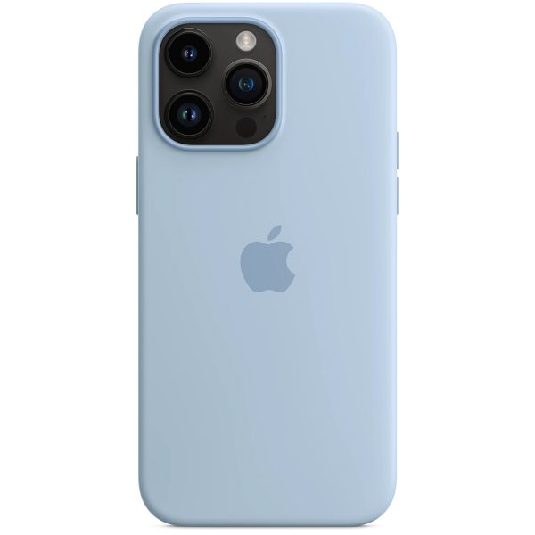 Apple Coque en silicone MagSafe Apple iPhone 14 Pro Max - Sky