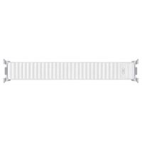 Samsung Bracelet en tissu original Samsung Galaxy Watch 8 (40/44mm) / Classic (46mm) - M/L - Blanc