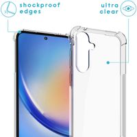 imoshion Coque arrière transparente avec cordon Samsung Galaxy A35 - Rose Doré