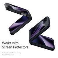 Dux Ducis Coque arrière Aimo avec MagSafe Samsung Galaxy Z Flip 7 FE - Transparent