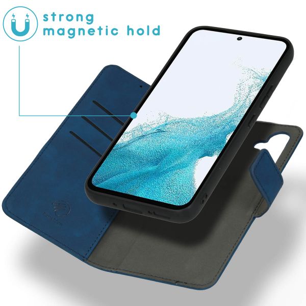 imoshion Etui de télephone luxe 2-en-1 amovible Samsung Galaxy A54 (5G) - Bleu